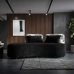 Sofa en tissu Oriental 160 x 86 x 67 cm