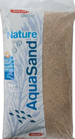 Sol décoratif Aquasand nat rivière 12kg