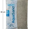 Sol décoratif Aquasand naturel quartz moyen 5kg
