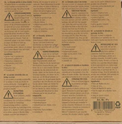 Spirales citronelle dans brûleur en métal (Lot de 6)