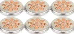 Spirales citronelle dans brûleur en métal (Lot de 6)