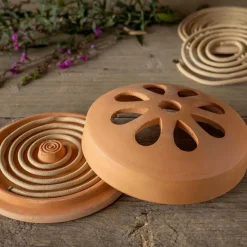 Spirales citronnelle en terre cuite (Unitaire)