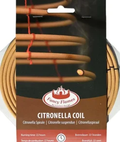 Spirales de citronnelle à suspendre (Lot de 6) (S)