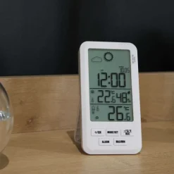 Station météo électronique petit format avec capteur