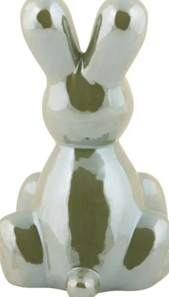 Statue en céramique Balloon Bunny (Vert)
