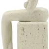 Statuette décorative en polyrésine Stons single 8.5 x 6.5 x 24 cm