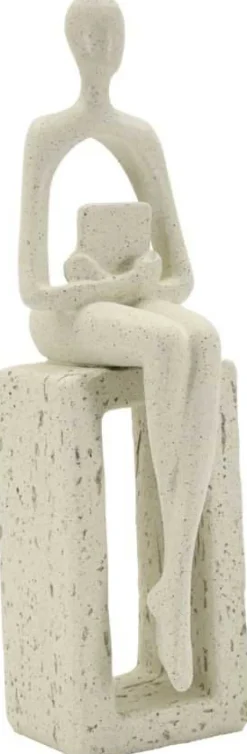 Statuette décorative en polyrésine Stons single 8.5 x 6.5 x 24 cm