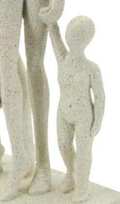 Statuette en polyrésine Family stons 16 x 8 x 30.5 cm