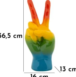 Statuette en polyrésine Rainbow hand (Ok)