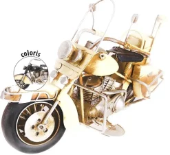Statuette moto en métal 28 cm (Modèle 1)