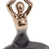 Statuette yoga en céramique Zoya