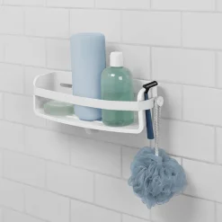 Support accessoires de douche 1 étagère Flex