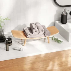Support de bouteille en bois 5 bouteilles Vinola