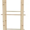 Support en bois de pin pour plantes 4 piquets (Tour)