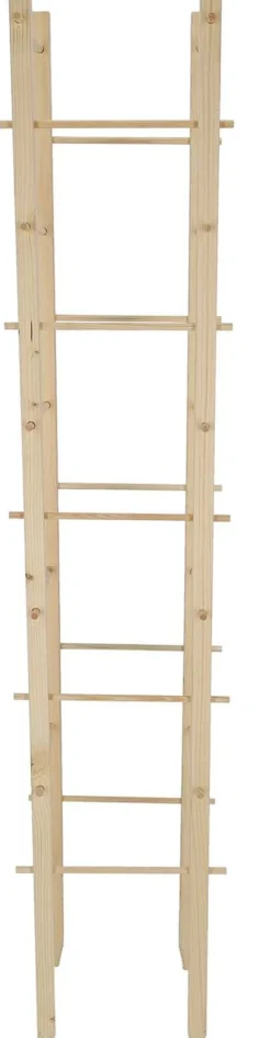 Support en bois de pin pour plantes 4 piquets (Tour)