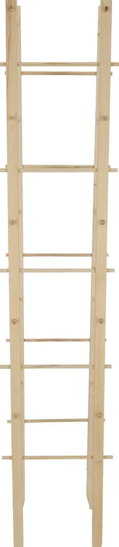 Support en bois de pin pour plantes 4 piquets (Tour)