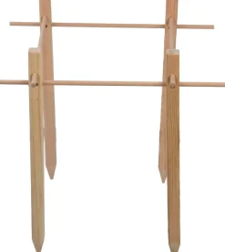 Support en bois de pin pour plantes Vegetable garden (50 x 50 cm)