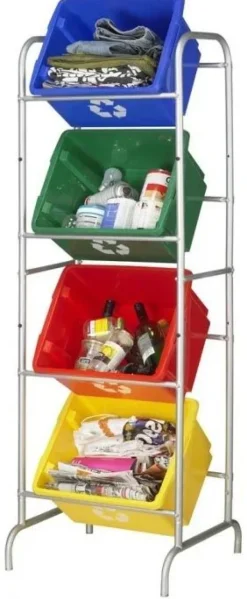 Support en métal pour boîtes Nesta 32 litres ou 45 litres
