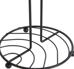 Support à essuie-tout en métal Wired (Noir)