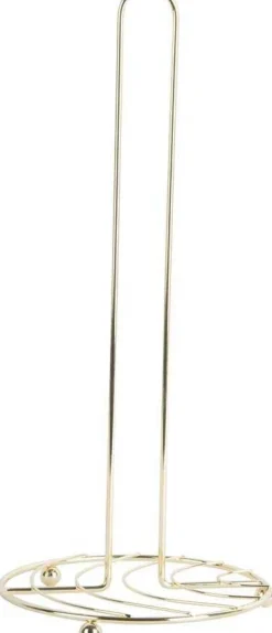 Support à essuie-tout en métal Wired (Doré)