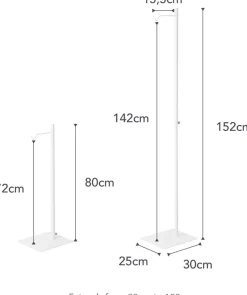 Support hauteur ajustable pour lanterne Tower