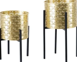 Support à plantes en métal Coppia (Lot de 2) (Modèle 4)