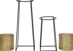 Support à plantes en métal Coppia (Lot de 2)