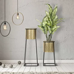 Support à plantes en métal Coppia (Lot de 2)