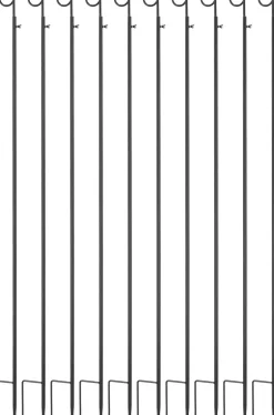 Support pour guirlande et éclairages extérieurs (Lot de 10)