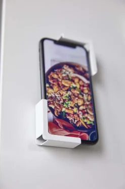 Support smartphone et tablette pour frigo Tower