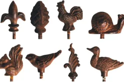 Supports à plantes verticaux (Lot de 8) (Hauteur 175 cm)
