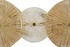 Suspension en métal et verre 100 x 23 x 94 cm Osaka