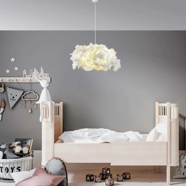 Suspension nuage en coton (45 x 35 x 70 cm)