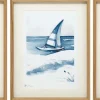 Tableau décoratif Seashore 30 x 40 cm (Lot de 3)