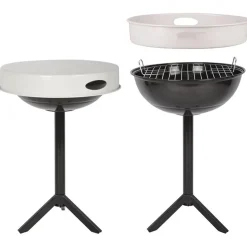 Table barbecue avec plateau amovible (Plateau blanc)