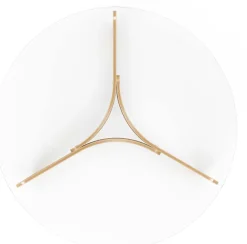 Table basse en bois et verre Madera