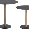 Table d'appoint en métal Dex 40 cm (Noir)