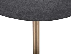 Table d'appoint en métal Dex 40 cm (Noir)