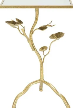Table d'appoint en métal Tisty 40 x 30 x 60 cm