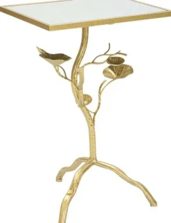 Table d'appoint en métal Tisty 40 x 30 x 60 cm