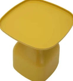 Table d'appoint en plastique Gea 48 x 48 x 50 cm (Jaune)