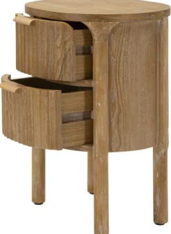 Table de chevet en bois de sapin Gothenburg 38 x 34.5 x 52 cm