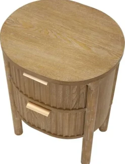 Table de chevet en bois de sapin Gothenburg 38 x 34.5 x 52 cm
