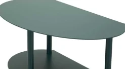 Table de chevet en métal Saturn 49.5 x 27.5 x 49.5 cm (Vert)