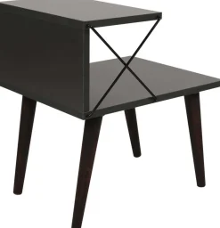 Table de chevet sur 2 niveaux Cross