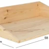 Table murale rabattable en bois