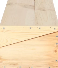 Table murale rabattable en bois