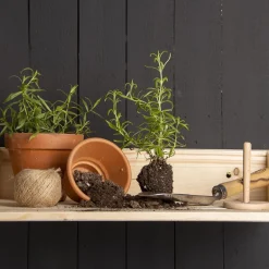 Table murale rabattable en bois