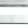 Table à plancha tout inox 2 plateaux (Longueur 120 cm)