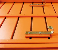 Table pliante 60 x 80 cm en bois (Orange)